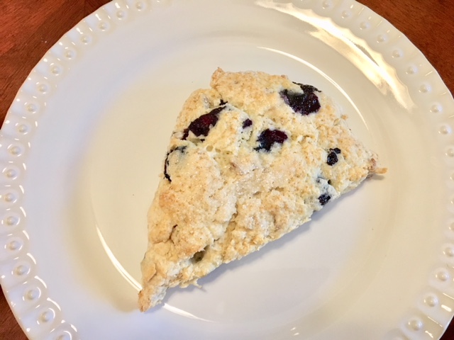 blueberry scone